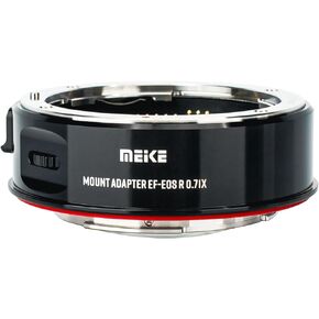 Meike MK-EFTR-071X Auto Focus 0.71X Speed Booster Lens Mount Adapter for Canon EF Mount Lens to Canon RF Mount Cameras EOS R EOS RP R5 R6 R10 C70 Under APS-C Mode in Saudi Arabia