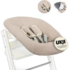 Ukje Protective Cover Compatible with Newborn Stokke with Strap Pads | High Chair Accessories| Fabric Cover for Infant and Toddler High Chairs | Handcrafted in Europe | Many Colors & Patterns in Kuwait