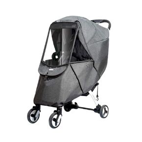 Universal Stroller Rain Cover, SUNVENO Baby Outside Travel Protector Weather Accessories - Protect from Rain Wind Snow Dust Insects Waterproof Wind Proof Breathable Winter for Baby in Kuwait