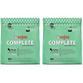 سوجوس 2 حزمة من الدجاج الكامل الخام المجفف بالتجميد، طعام الكلاب، 7 رطل لكل منهما، خالي من الحبوب والغلوتين in Kuwait