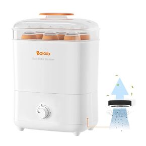 Baby Bottle and Pacifier Electric Steam Sterilizer and Dryer,HEPA Filter, Sanitizer, Breast Pump Parts, Huge Capacity for 12 Bottles, Easy Clean… in Kuwait