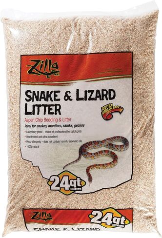Zilla Lizard Litter, 4-Quart in Saudi Arabia