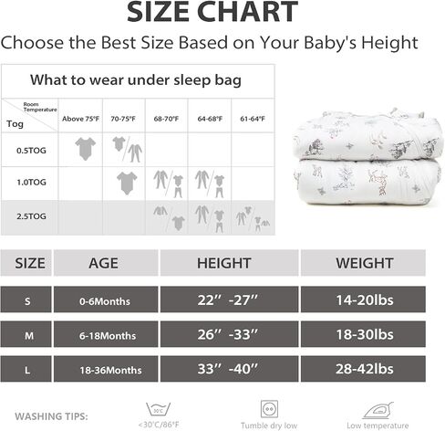 Mosebears Unisex Rayon Made from Bamboo Sleep Sack with 2-Way Zipper,2.5 Tog Baby Winter Sleep Sack (Dark Green,6-18 Months) in Saudi Arabia