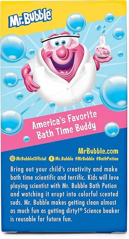 Mr. Bubble Magic [Bath] Crackles - [Fun] to add to Bubble [Bath] to Make [Bath] Time Exciting for Kids with Colorful Pops and Fizzy Snap (12 Packets, 1 oz Each) in Kuwait