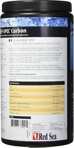 Reef Red Sea Spec Carbon - Aquarium Filter Media (2000 Ml/ 64 Oz), Black (37420) in Saudi Arabia