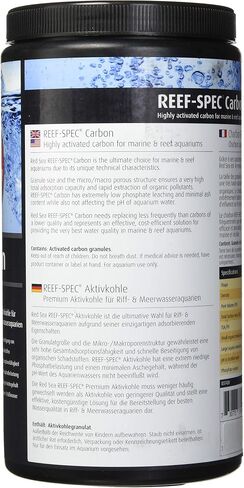 Reef Red Sea Spec Carbon - Aquarium Filter Media (2000 Ml/ 64 Oz), Black (37420) in Saudi Arabia