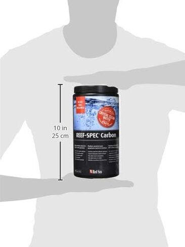 Reef Red Sea Spec Carbon - Aquarium Filter Media (2000 Ml/ 64 Oz), Black (37420) in Saudi Arabia