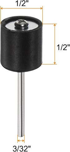 HARFINGTON 12 قطعة 1/2 بوصة الرملي طبل المطاط مماسك 2.35 مللي متر عرقوب الرملي كم حامل لطبل ساندر طاحونة دوارة in Saudi Arabia