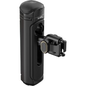 SMALLRIG Wireless Control Side Handle for SMALLRIG Quick Release Smartphone Cages, Aluminum Phone Cage Handle Grip with Quick Release Adapter, Remote Control Module and Built-in Cold Shoe - 4402
