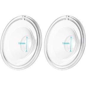 Belmikal Flange 21mm Compatible with Momcozy/TSRETE/PADRAM/LoveOfLive/OMFMF Wearable Breastpump, Wearable Breast Pump Shield/Flange, Momcozy Pump S9/S10/S12 Use with Wearable S9|S10|S12 Parts Replace