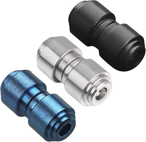 A.I.FORCE 2-Pack Titanium Thumb Studs for Benchmade Bugout 535, Black | Custom Replacement Thumb Studs fit Benchmade 535S, 535GRY-1 and 535SGRY-1 Folding Knives for Customization and Daily EDC use in Kuwait