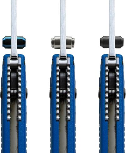 A.I.FORCE 2-Pack Titanium Thumb Studs for Benchmade Bugout 535, Black | Custom Replacement Thumb Studs fit Benchmade 535S, 535GRY-1 and 535SGRY-1 Folding Knives for Customization and Daily EDC use in Kuwait