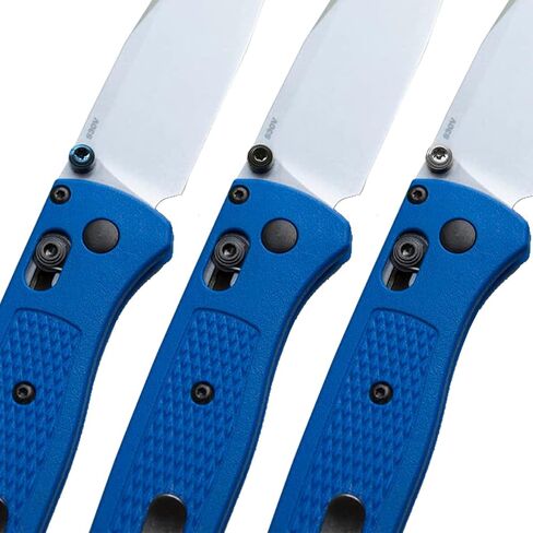 A.I.FORCE 2-Pack Titanium Thumb Studs for Benchmade Bugout 535, Black | Custom Replacement Thumb Studs fit Benchmade 535S, 535GRY-1 and 535SGRY-1 Folding Knives for Customization and Daily EDC use in Kuwait