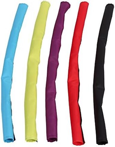 (Pack of 2) Baby Pushchair Stroller Handle Bar Cover Infant Toddler Pram Bumper Bar Dust-Proof Handle Sleeve(Black) in Saudi Arabia