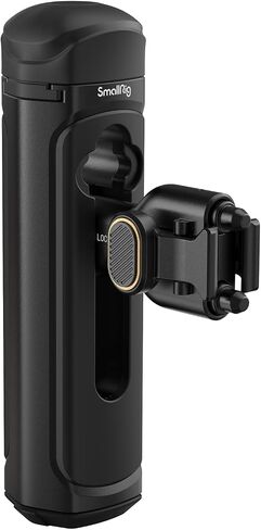 SMALLRIG Quick Release Side Handle for Universal Mobile Phone Cage 4299 and iPhone 15 Series Cage, Aluminum Handle Grip with Built-in Cold Shoe - 4403 in Kuwait