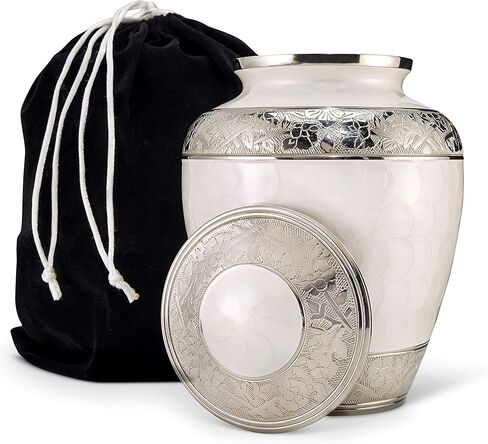 بيركين - فيونيرال سبلايز - جرة لرماد الإنسان - جرة حرق الجثث للبالغين من ذا بيل روز in Kuwait