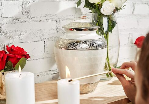 بيركين - فيونيرال سبلايز - جرة لرماد الإنسان - جرة حرق الجثث للبالغين من ذا بيل روز in Kuwait