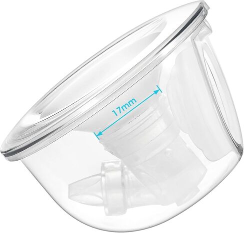Belmikal Flange 21 مم متوافق مع مضخة الثدي Momcozy/TSRETE/PADRAM/LoveOfLive/OMFMF، درع/شفة مضخة الثدي القابلة للارتداء، مضخة Momcozy S9/S10/S12 تستخدم مع استبدال أجزاء S9|S10|S12 القابلة للارتداء in Saudi Arabia