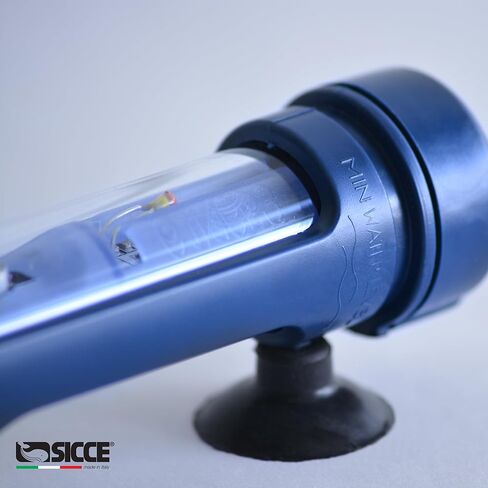 Sicce Scuba 50 Watt Aquarium Fish Tank Heater Smartphone Controlled via NFC Contactless App Adjustable | 50W Submersible for Marine Saltwater and Freshwater | Run Dry Protection in Saudi Arabia