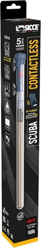 Sicce Scuba 50 Watt Aquarium Fish Tank Heater Smartphone Controlled via NFC Contactless App Adjustable | 50W Submersible for Marine Saltwater and Freshwater | Run Dry Protection in Saudi Arabia