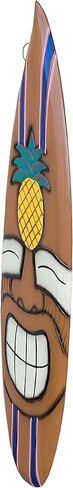 Forever Bamboo Surfboard Tiki Mask Wall Décor in Saudi Arabia
