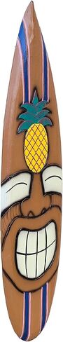 Forever Bamboo Surfboard Tiki Mask Wall Décor in Saudi Arabia