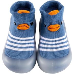 HOWELL Baby Toddler Sock Shoes Infant First Walking Shoes Indoor Anti-Slip Slippers for Baby Girls Boys in Kuwait