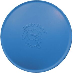 Jolly Pets Flexible, Floating Flyer Dog Toy, Medium/7.5-Inch, Blue, Model Number: 175 BL in Kuwait