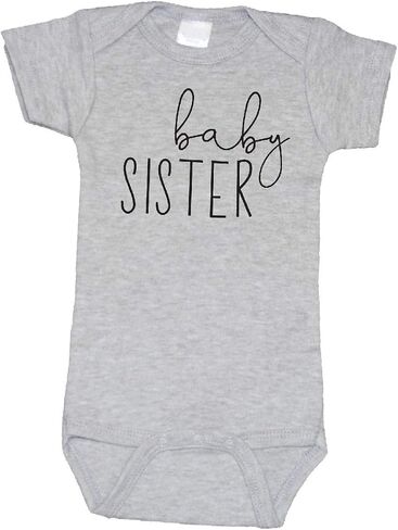 قميص Bump and Beyond Designs Little Sister للفتيات لإعلان الطفل in Saudi Arabia