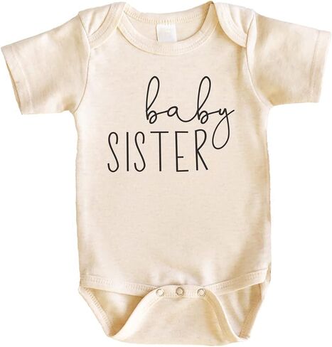 قميص Bump and Beyond Designs Little Sister للفتيات لإعلان الطفل in Saudi Arabia