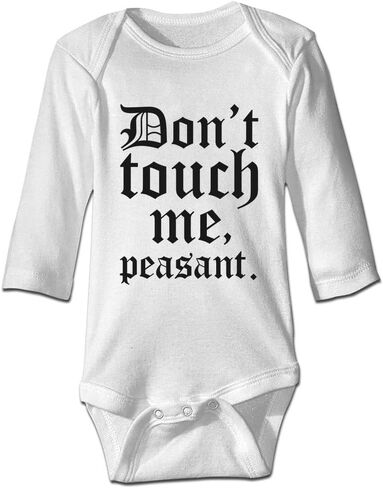 بدلة أطفال من Don't Touch Me Peasant-Baby للأولاد والبنات رومبير بأكمام قصيرة/بدون أكمام/كم طويل in Kuwait
