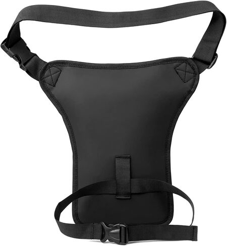 Drop Leg Bag for Men Military Tactical Thigh Pack Pouch Multifunctional Tactical Package Outdoor Hiking Thigh Bag 2-Black in Saudi Arabia