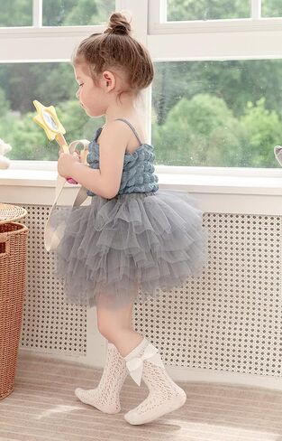 CHUNG Toddler Baby Girls Knee Hight Stocking Cotton Socks 0-7Years Solid Color Bowknot Thin Spring Summer in Kuwait