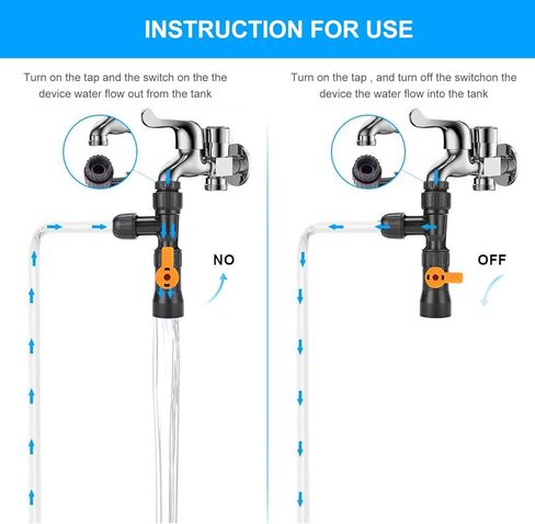 balacoo New Quick Water Changer Aquarium Water Changer Aquarium Water Changer Faucet Aquarium Gravel Cleaner Fish Tank Siphon Cleaner Replacement Faucet Nozzles Water Tank Cleaner in Saudi Arabia