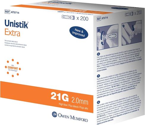 أوين مومفورد Unistik 3 مشارط أمان (21 جم)، عدد 200 in Kuwait
