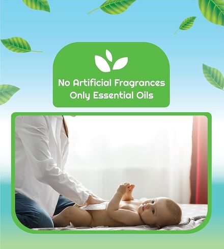 Clearly Herbal Baby Wipes, 288 Count, Natural Ingredients, Safe and Reliable, Aromatherapeutic Bliss in Saudi Arabia