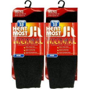 USBingoshop 2 Pairs Mens Heat Thick Insulated Extreme Boot Winter Thermal Socks 10-13