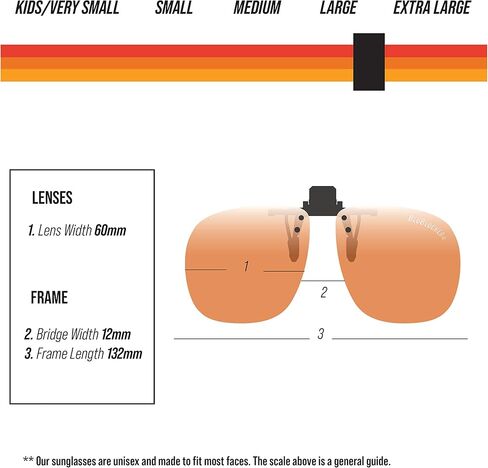 BluBlocker، نظارات شمسية كبيرة بدون إطار مع عدسة كبيرة مقاومة للخدش | تحجب 100% من الضوء الأزرق والأشعة فوق البنفسجية فئة A والأشعة فوق البنفسجية فئة B | ريترو | محايد بين الجنسين - للرجال والنساء والجميع | 2300 الف | in Kuwait