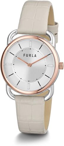 ساعة فورلا ساعات للنساء كوارتز رسمية بحزام جلدي ، عاجي ، 16 (WW00021005L5), بيج, حزام in Kuwait