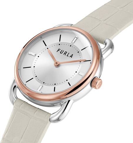 ساعة فورلا ساعات للنساء كوارتز رسمية بحزام جلدي ، عاجي ، 16 (WW00021005L5), بيج, حزام in Kuwait