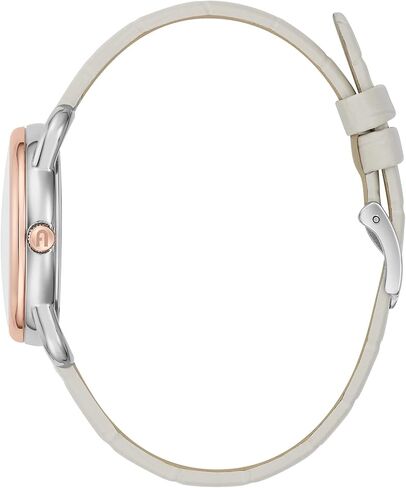 ساعة فورلا ساعات للنساء كوارتز رسمية بحزام جلدي ، عاجي ، 16 (WW00021005L5), بيج, حزام in Kuwait