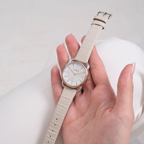 ساعة فورلا ساعات للنساء كوارتز رسمية بحزام جلدي ، عاجي ، 16 (WW00021005L5), بيج, حزام in Kuwait