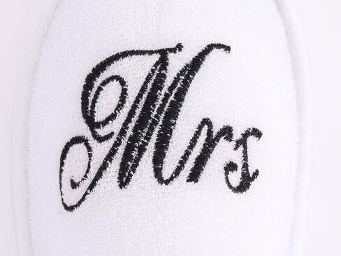 Romance Helpers Couple Slipper Gift Set | Set of 2 White Matching Spa Hotel Bath Slippers for Couples in Saudi Arabia
