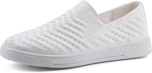 White Mountain Women's Courage Stretch-Knit Slip-On Sneaker in Saudi Arabia