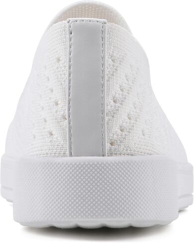 White Mountain Women's Courage Stretch-Knit Slip-On Sneaker in Saudi Arabia