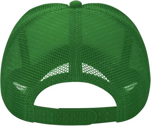 Yeltajev Flat Brim Baseball Mesh Golf Cap Adjustable Fashion Hip Hop Unisex Green Dad Masters hat in Kuwait