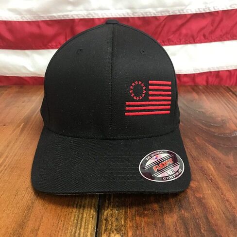 Betsy Ross Flexfit Side Flag Hat in Kuwait