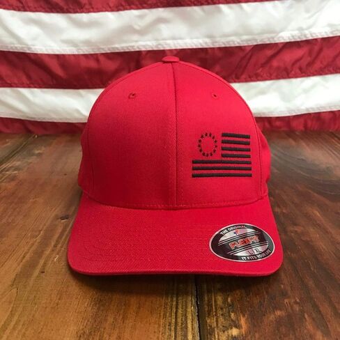 Betsy Ross Flexfit Side Flag Hat in Kuwait