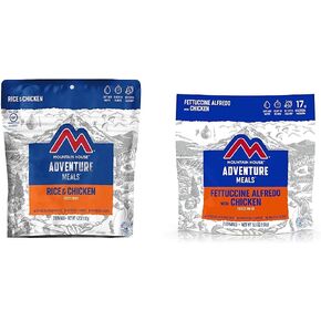 ماونتن هاوس ارز ودجاج | طعام التخييم المجفف بالتجميد | 6 قطع | خال من الغلوتين in Kuwait