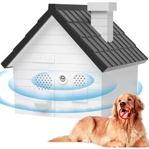 أجهزة منع نباح الكلاب من جريتين، جهاز مضاد للنباح للكلاب مع 4 أوضاع قابلة للتعديل، التحكم في النباح بطول 50 قدم، أجهزة التحكم في نباح الكلاب في الداخل والخارج، صندوق لحاء مقاوم للماء آمن للكلاب والبشر in Kuwait